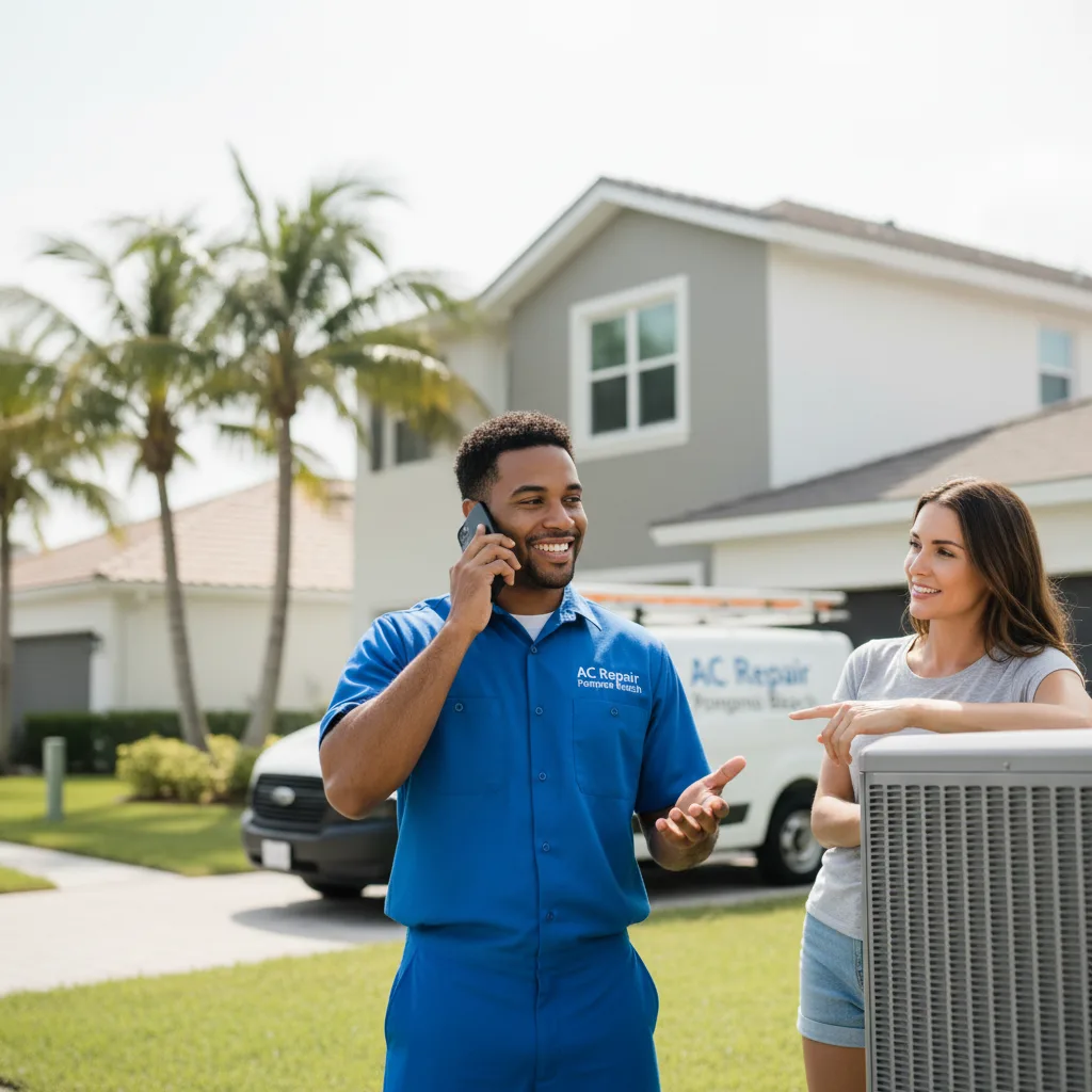 AC Repair Pompano Beach customer support in Hingham